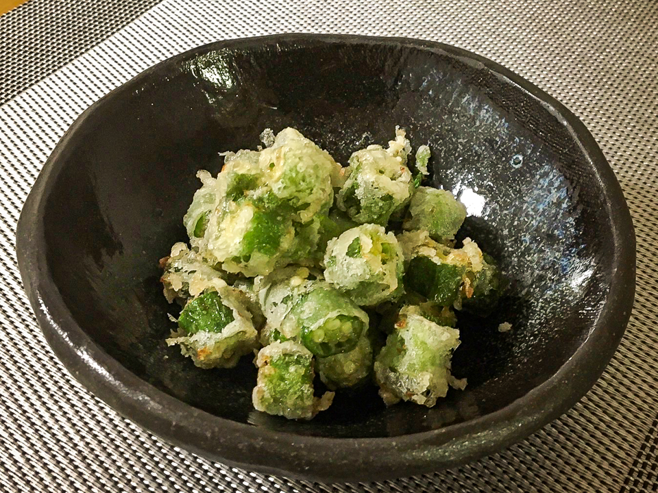 オクラのから揚げ
